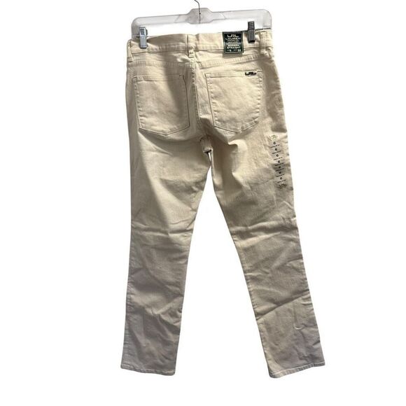 Ralph Lauren new with tags cream jeans size 6 - Picture 3 of 4